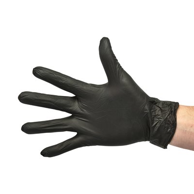 Gants jet.nitril NOIR-100pcs-M
