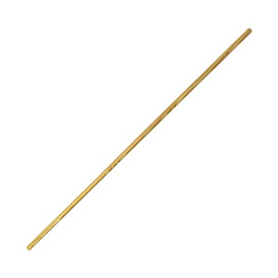Varnished wooden broom handle - 140 cm