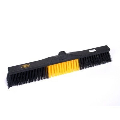 Industrial street broom - 60 cm - BLACK/YELLOW