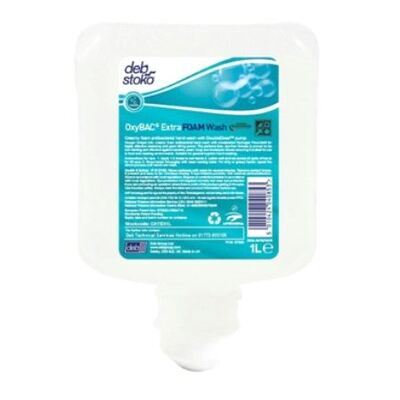 Oxybac desinfectieschuimzeep - 6 x 1 l - Toelatingsnummer België & Luxemburg (NOTIF1069)