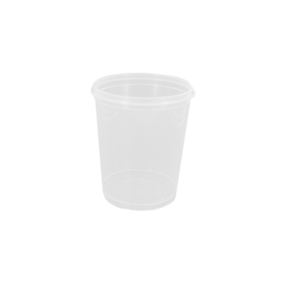 Sealable Soup Box 1000cc Transparent Ø114x135mm 250pcs