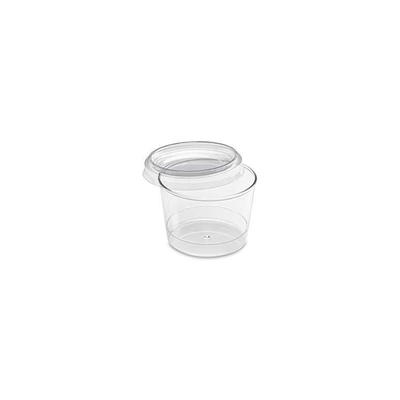 Lid for Round Pot 180ml Pet H6mm 600pcs