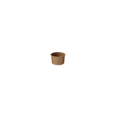 Round kraft paper sauce pot 30 ml - Ø 43 x 37 mm - 2000 pieces