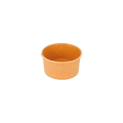 Round Cardboard Pot 90ml Kraft ø72mmx40mm 2000pcs