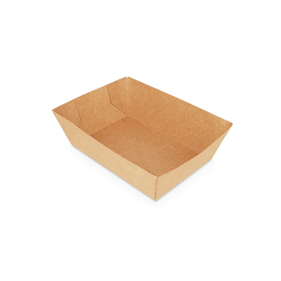Bakje A7 Bruin Kraft 86x65x30mm 500st - Inclusief FOST PLUS bijdrage