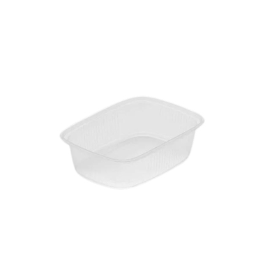 Rect. RPP Container 150cc NEW transp 108x81x33mm 1000pcs