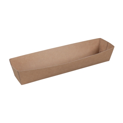 Snackbakje A16 Kraft Karton 185xb35xh33mm 400st - Inclusief FOST PLUS bijdrage