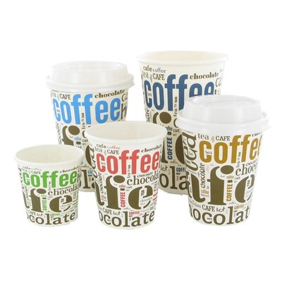 Lid for Coffee Cup White 300/4