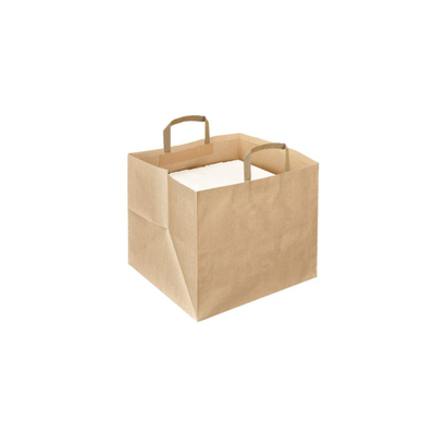 Carry Bag In Brown Kraft With