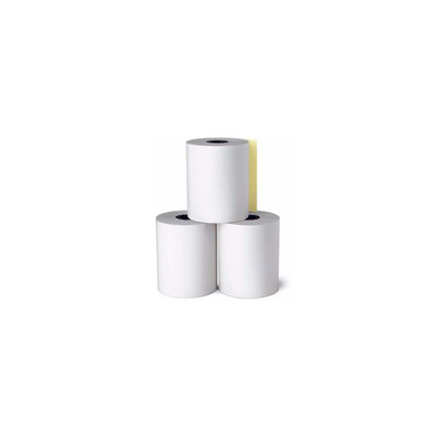 Cash Register Rolls Duplo Yellow/White 25m 76mm X (D) 70mm X Core 12mm 50pcs