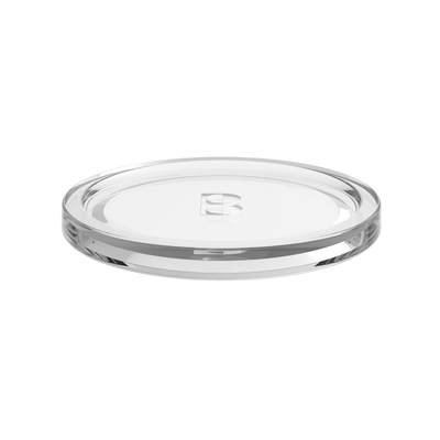 Glass coaster for