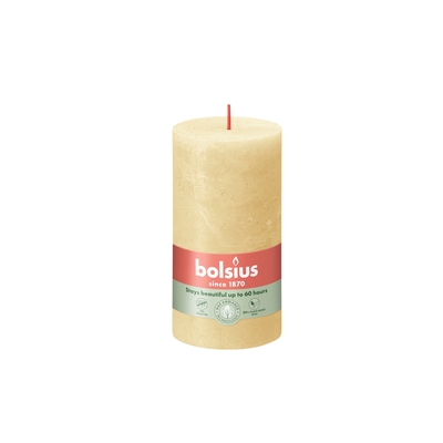 Blunt candle rustic 68x130mm