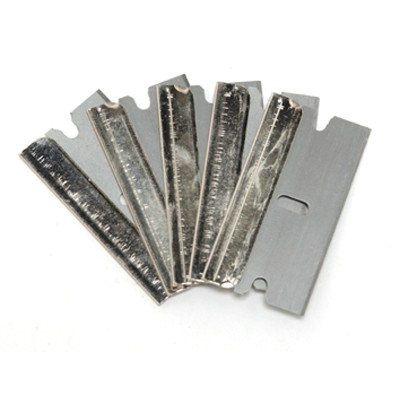 Doosje 5 mesjes scraper 4cm