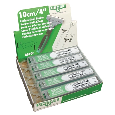 Blades for Unger scraper - 10 cm - pack of 10