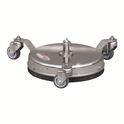 Nettoyeur de surfaces dia 30cm inox 275bar - connecteur et buses exclus