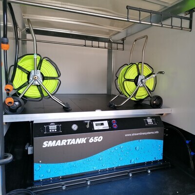 Système Telewash 650L avec RODI + remorque