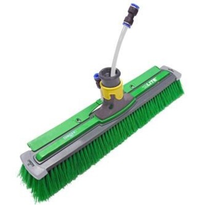 nLite Power brush complete - spliced bristles- GREEN - 41 cm