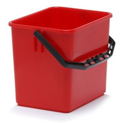 Seau - 6 l - ROUGE
