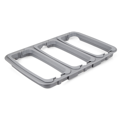 Adaptateur à encliqueter pour un seul sac de 120 l pour SystemCar, rapport 1/3-1/3-1/3