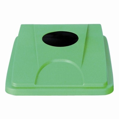 Flessendeksel afvalbak Flat GR