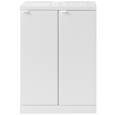 Bomabin Select Bica - 2 x 65 l - WHITE - lid/lid