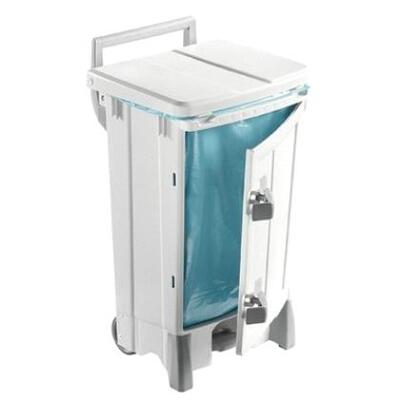 Bomabin Select Pedal Classic Ergo - 90 l - BLANC - sans couvercle