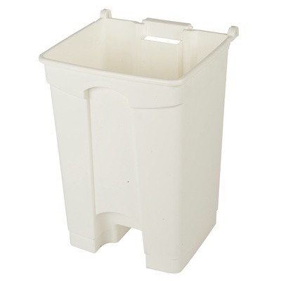 Bomabin Select Pedal Classic - 45 l - WIT - zonder deksel