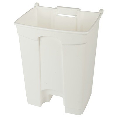 Bomabin Select Pedal Classic - 70 l - BLANC - sans couvercle