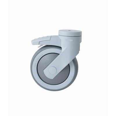 C-Shuttle wiel met rem 125mm