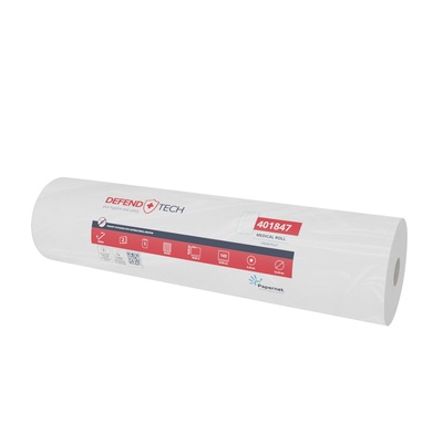 Draps d'examen 59cm blanc 9rl
