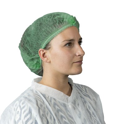 Haarnetje GROEN 100st