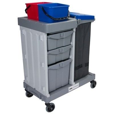 SystemCar 1052 R - met rubber wielen en lades
