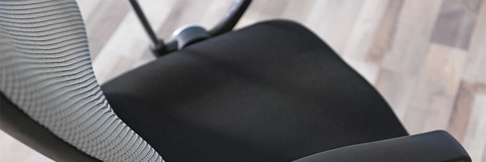 Removing stains from an office chair