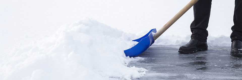 A safe car park even in winter weather