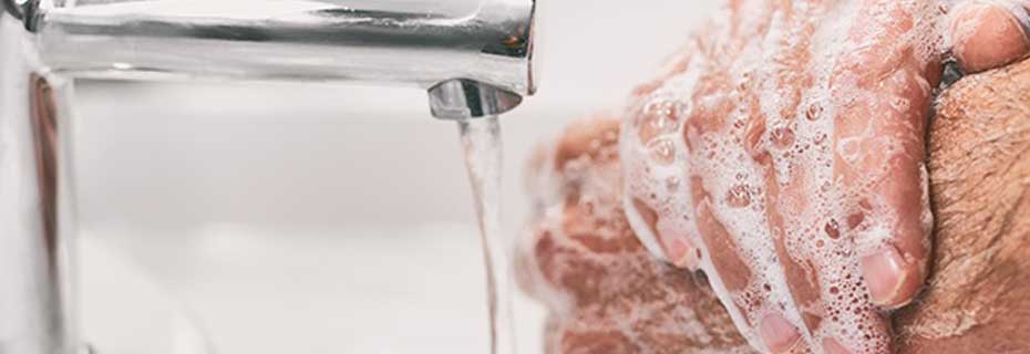 Everything you need for washing dishes by hand