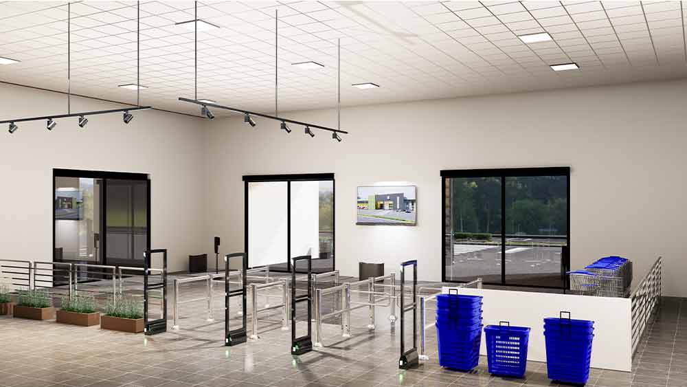 Everything you need for a clean entrance lobby