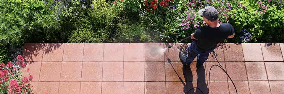 Get your patio looking spick and span again following the winter months