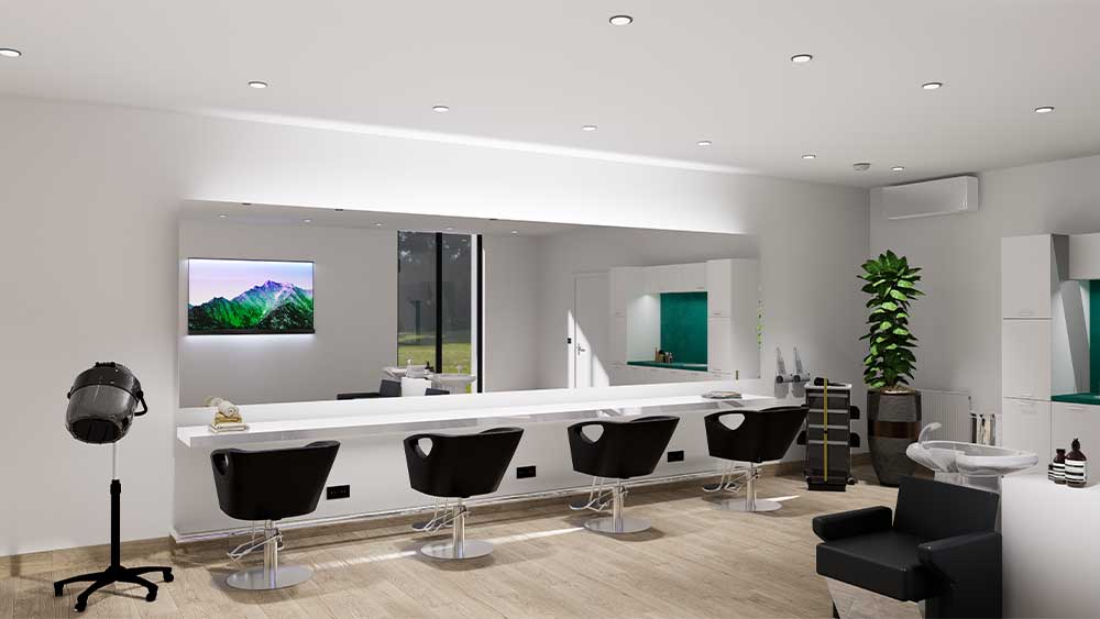 Everything to keep your hair salon clean