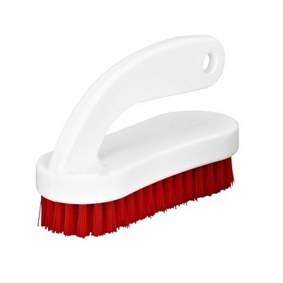 114181R: Brosse  ongles avec poigne - ROUGE