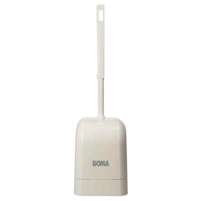775909: Admire brosse de toilette avec support - BLANC