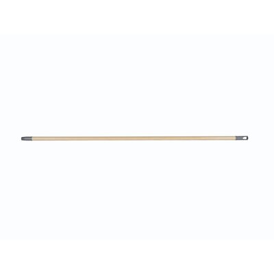 100022: Manche en bois -  avec filet oeillet de suspension en plastique - 140 cm