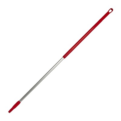 123370R: Manche ergonomique en aluminium avec filet - 150 cm - ROUGE