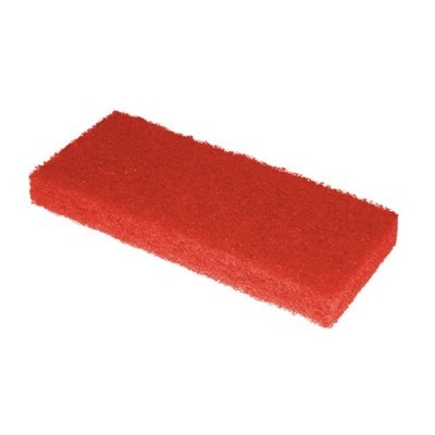 131504: Tampon  rcurer Scrubby - 10 x 15 x 2,5 cm - ROUGE