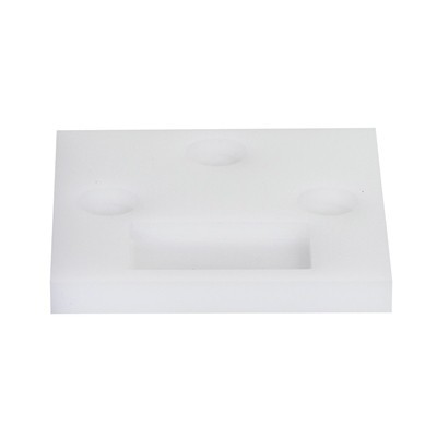 219032: Helder Display de prsentation carr - TRANSPARENT/BLANC - 10 pices