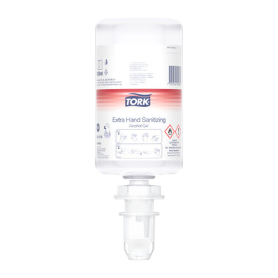 774954: Tork Gel hydroalcoolique Mains Extra - 1 l - 424205
