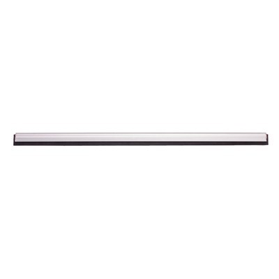 505045: Barrette en aluminium + caoutchouc pour raclette vitres Alumax - 45 cm