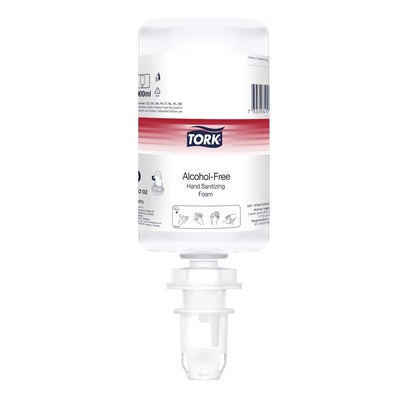 774954: Tork Mousse désinfectante sans alcool - 1 l - 520202