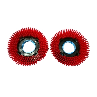 700391: Set de deux brosses Nylon rouges dures pour I-Mop XL