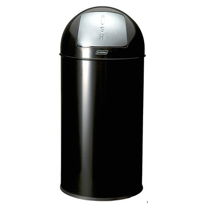 748080: Push bin - 40 l - NOIR