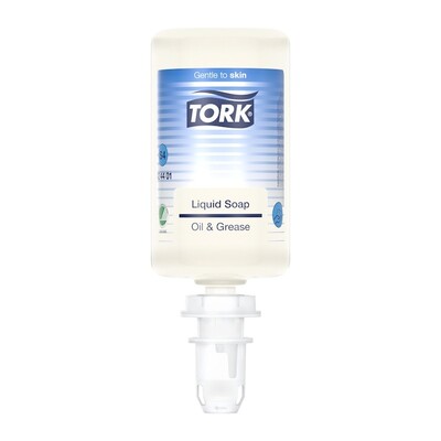 774954: Savon liquide pour huile et graisse Tork - 6 x 1 l - 424401
